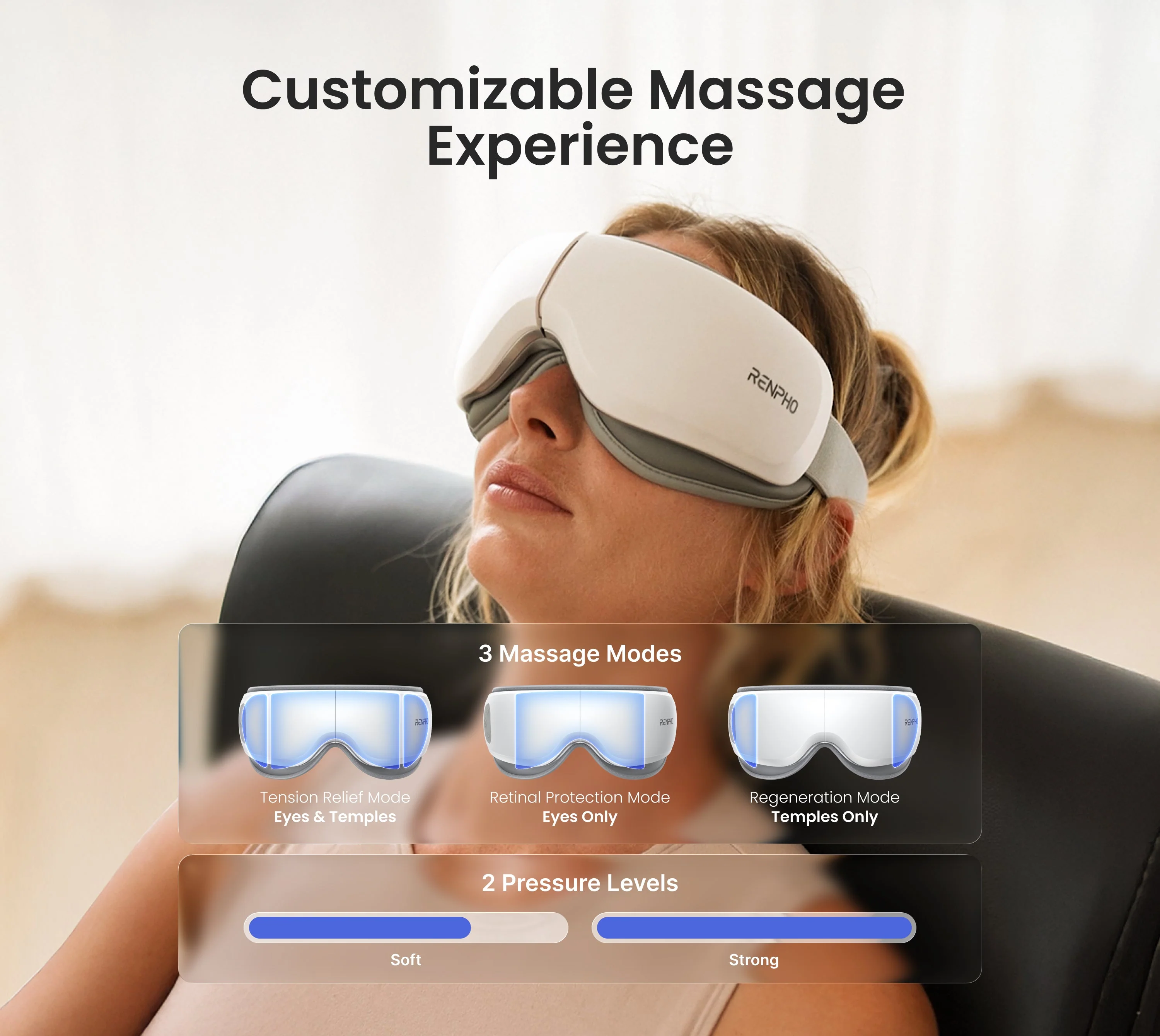 Renpho Eyeris Zen Augenmassagerät